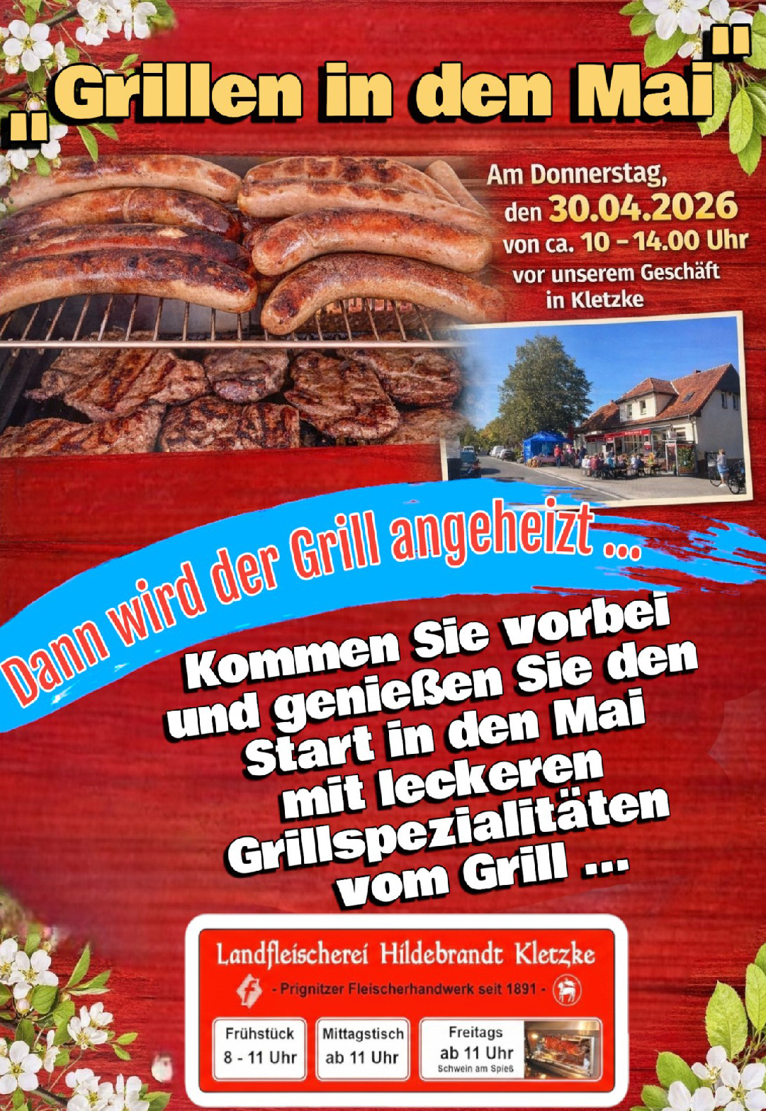 Grillen in den Mai