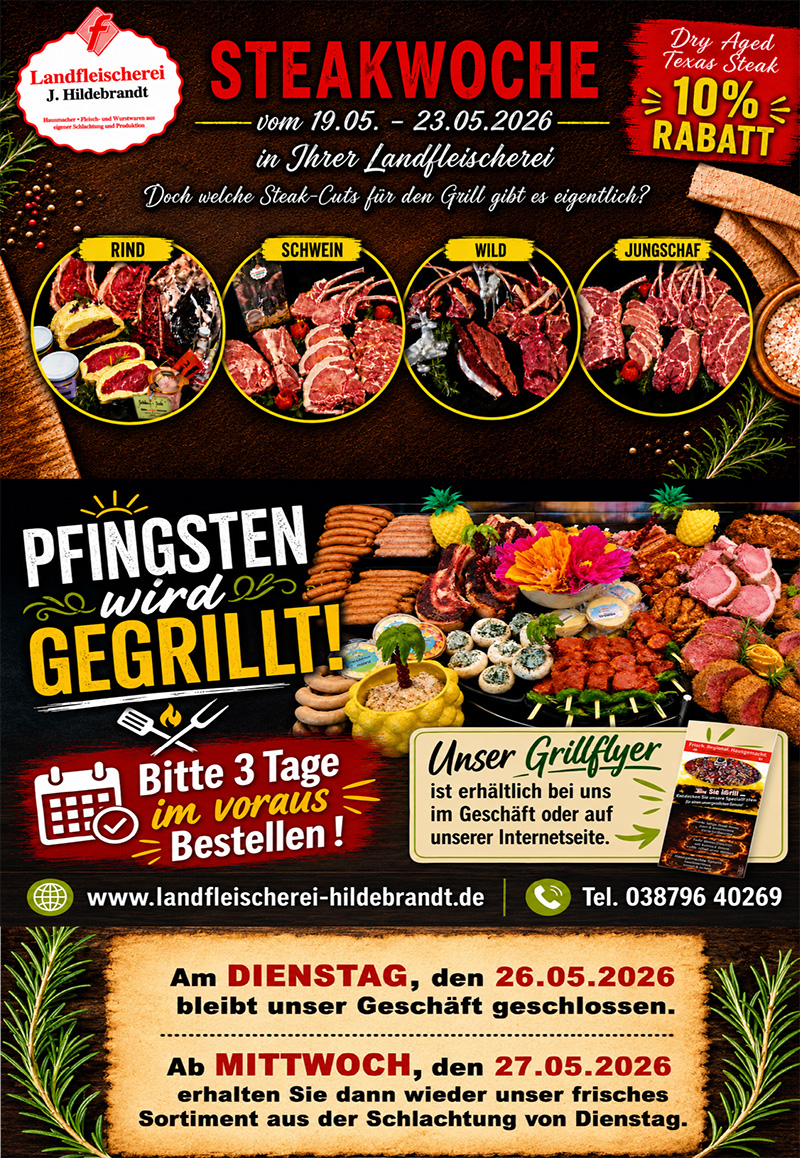 Steakwoche Mai 2026