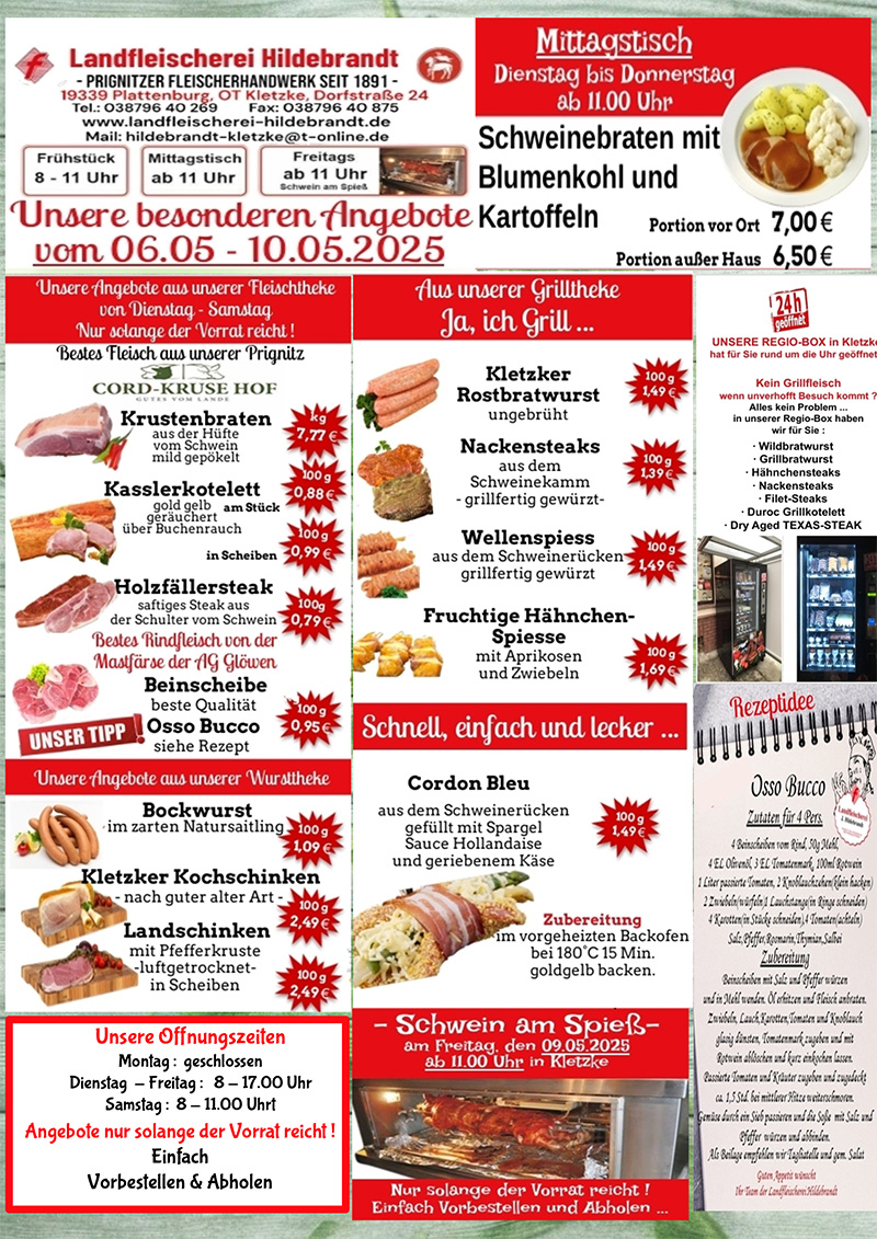 Wochenangebot