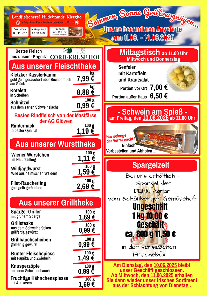 Wochenangebot