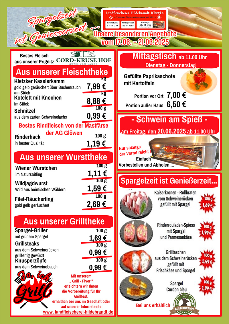 Wochenangebot