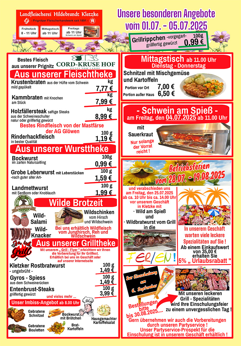 Wochenangebot