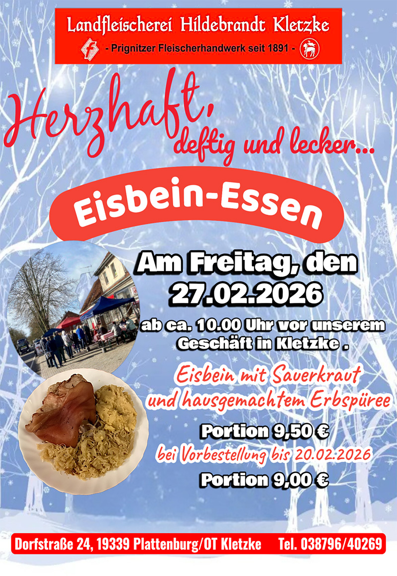 Eisbein Essen 2026